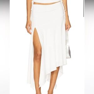 Jaqualina Superdown Midi Skirt